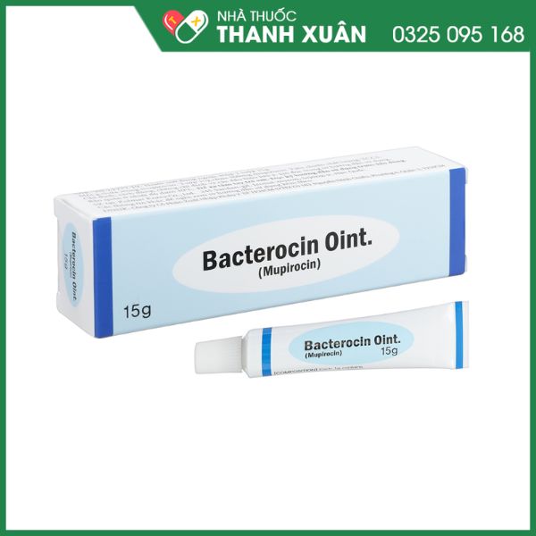 Bacterocin Oint trị nhiễm khuẩn da